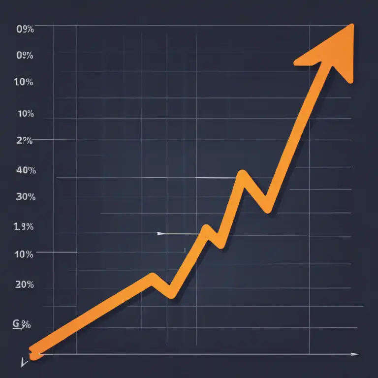 Visual representation of "acceleration" - Increase in the rate of doing something or happening.