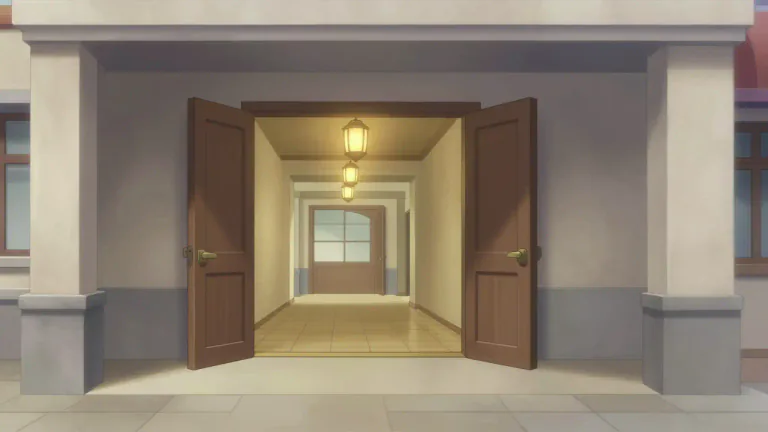 Visual representation of "entranceway" - An entranceway is a passage leading into a space, often associated with the main entry point of a building.