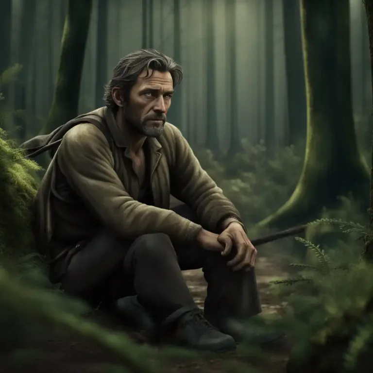 Visual representation of "in the wilderness" - In a natural environment that is not affected by human activity, often a place with no people or buildings