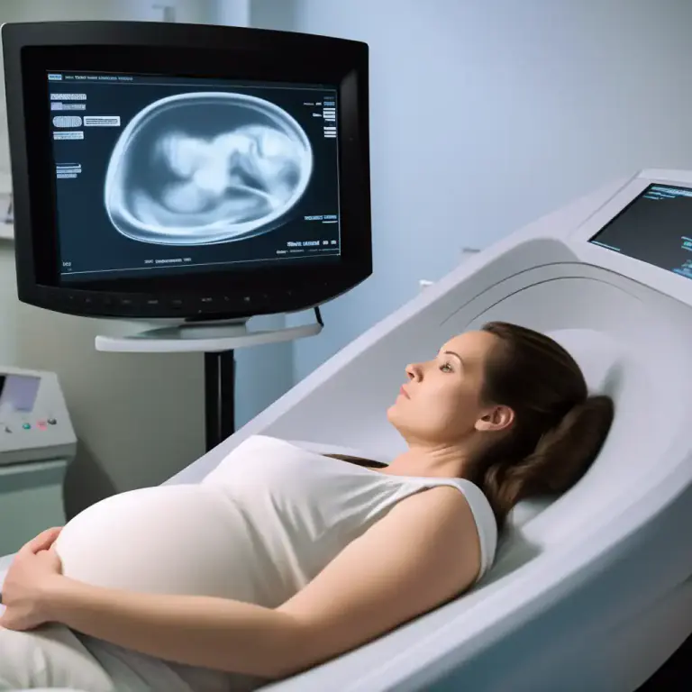Visual representation of "pregnancy" - The state of carrying a developing embryo or fetus within the female body.