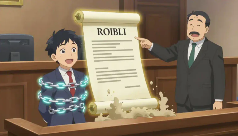 Visual representation of "estoppel" - A doctrine in law that prevents a person from asserting something contrary to what is established as the truth.