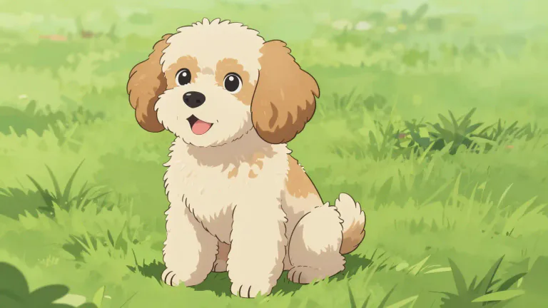 Visual representation of "cockapoo" - A cockapoo is a hybrid dog breed, resulting from the crossbreeding of a Cocker Spaniel and a Poodle, typically known for their friendly disposition and low-shedding coat.