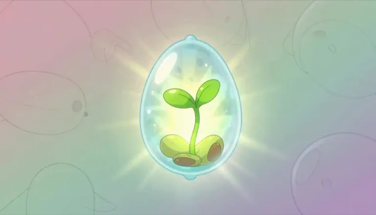 Visual representation of "embryonic" - Relating to an embryo or the earliest stage of something.