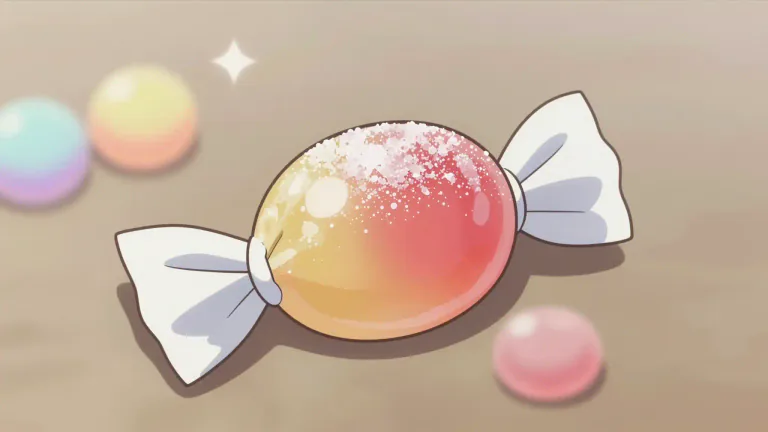 Visual representation of "bonbon" - A small sweet candy.