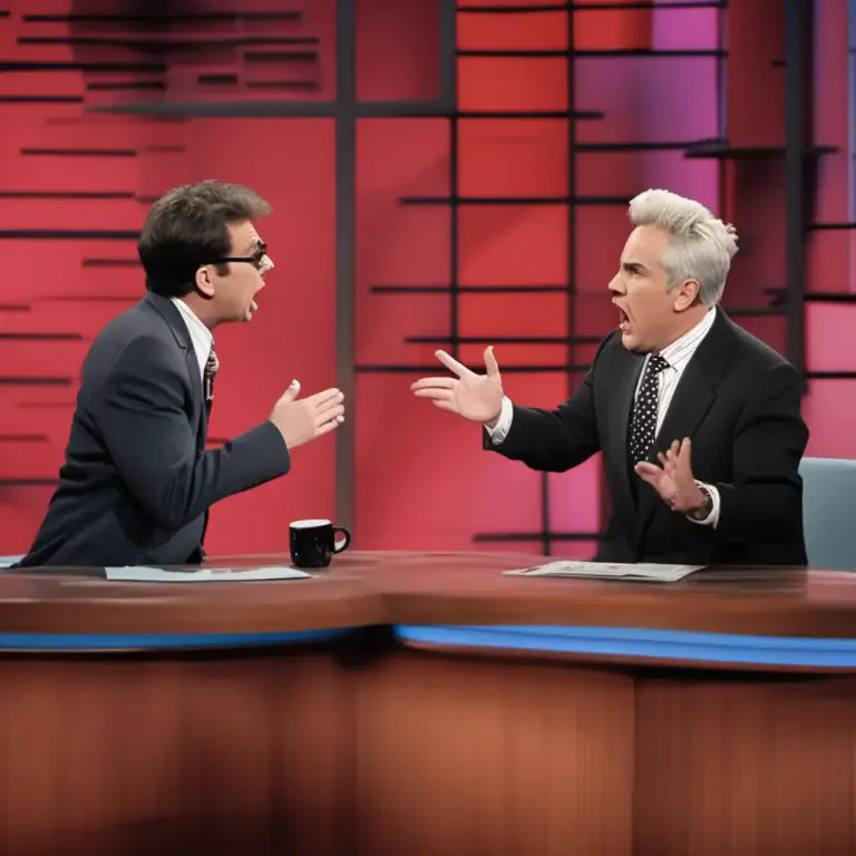 Visual representation of "feud" - be involved in a prolonged and often angry disagreement