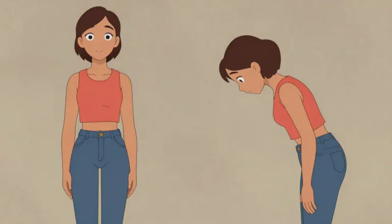 Visual representation of "postural" - Related to the position of the body or posture.