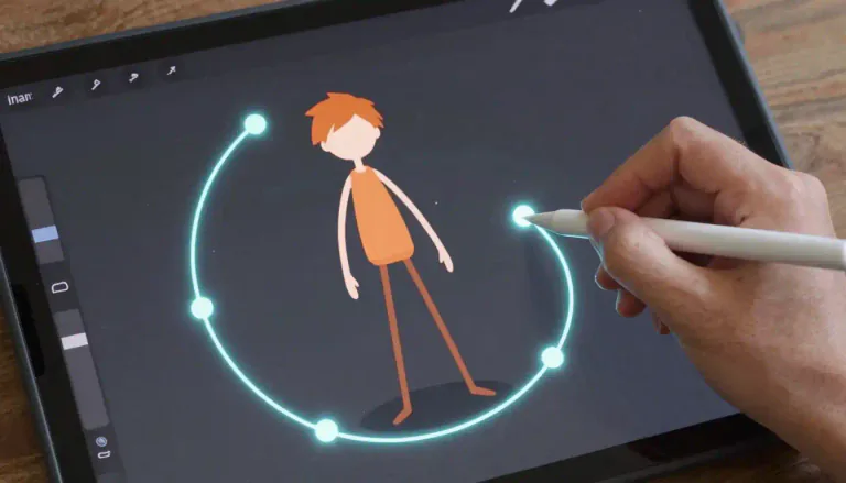 Visual representation of "spline" - In digital media, a spline can control the shape and form of animated objects.