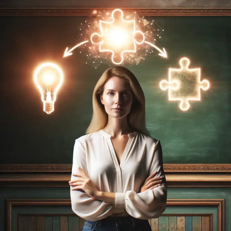 Visual representation of "luminous" - Clear, easy to understand or think about