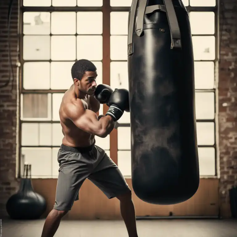 Visual representation of "sock" - To hit forcefully.