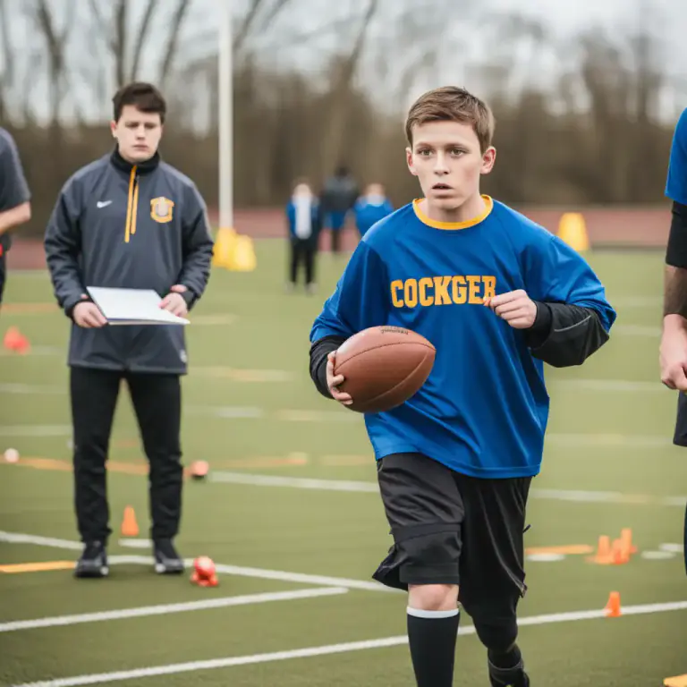 Visual representation of "try out for" - To participate in auditions or a selection process in order to be considered for a position or role in something