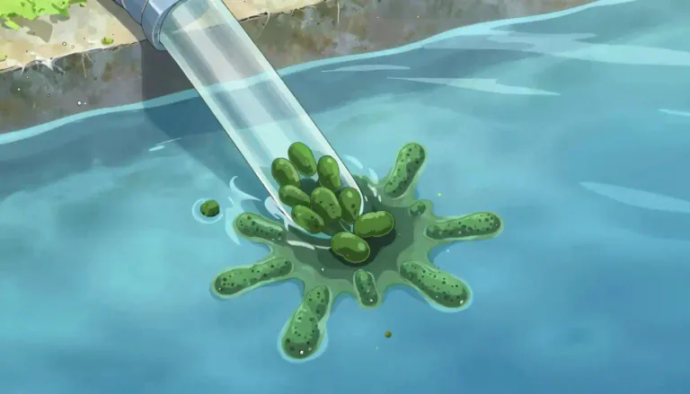 Visual representation of "nidus" - A nidus is the focal point where something, especially an infection, begins or develops.