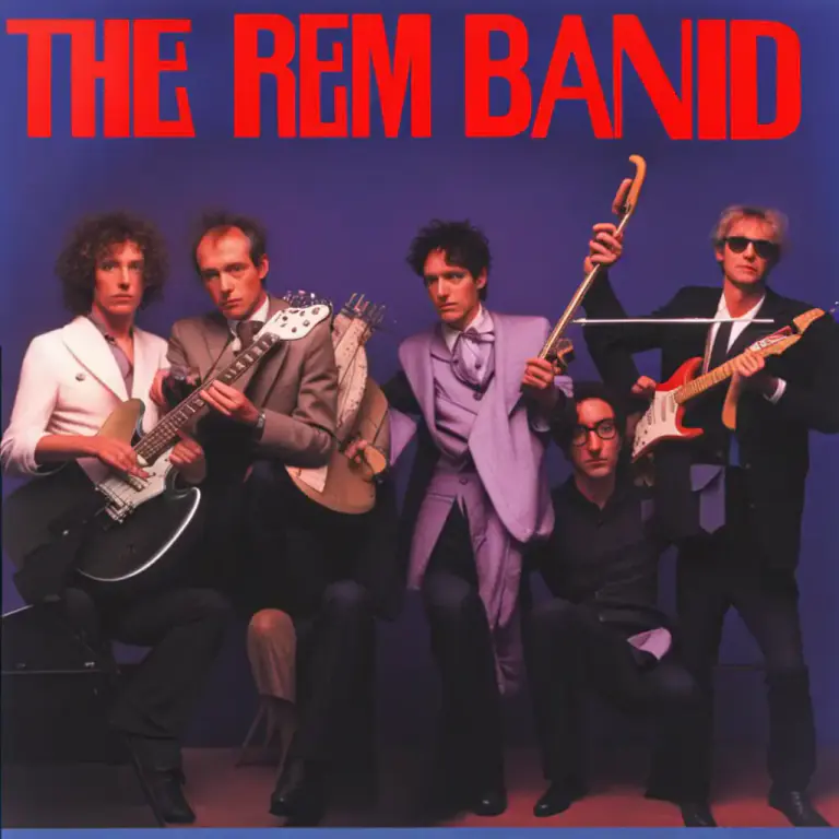 Visual representation of "rem" - An American rock band active from 1980s to 2011.