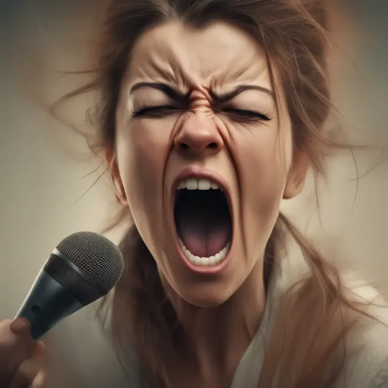 Visual representation of "harsh" - Having a rough or unpleasant sound or noise