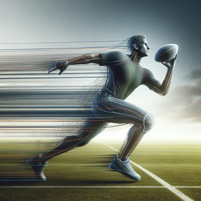 Visual representation of "whoosh" - Expressing a swift movement or action