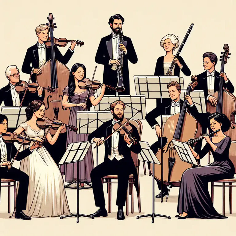Visual representation of "octet" - A piece of music written for eight musicians.