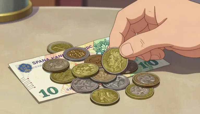 Visual representation of "peseta" - The basic monetary unit of Spain until it was replaced by the euro.