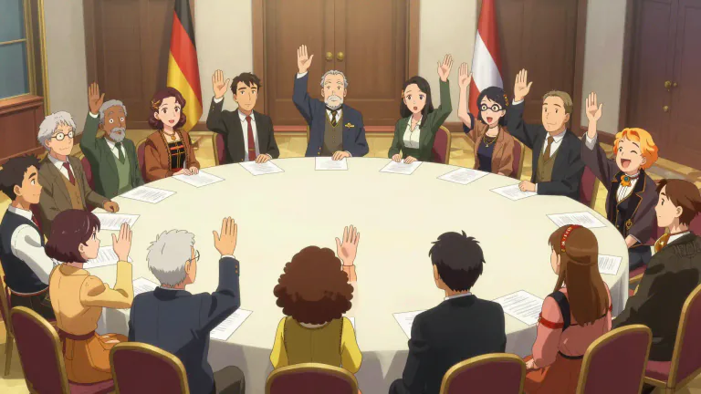 Visual representation of "bund" - A type of organization found mainly in Germany or Austria