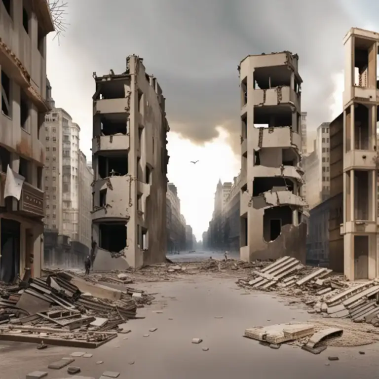 Visual representation of "nihilism" - A policy of destruction or denying of established values or institutions.