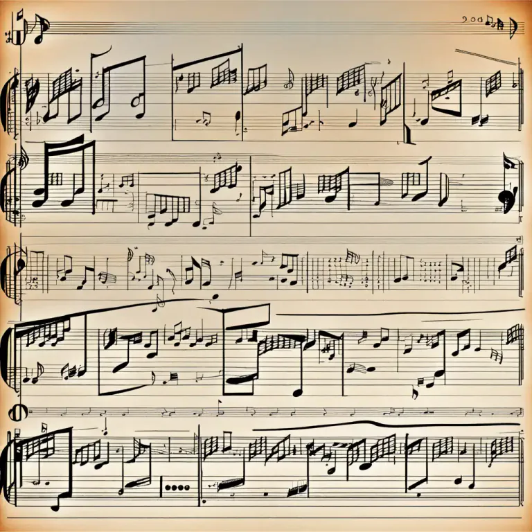 Visual representation of "dissonance" - A sound that is unpleasant because it is a mix of notes that do not harmonize
