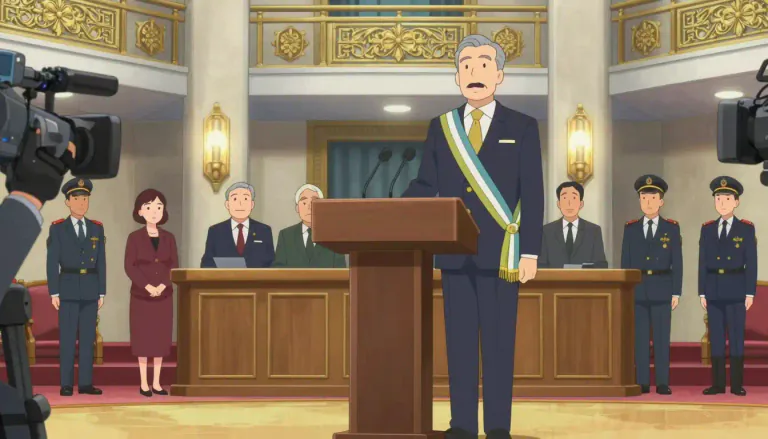 Visual representation of "president" - The highest-ranking official, often chief of government, in a political organization.