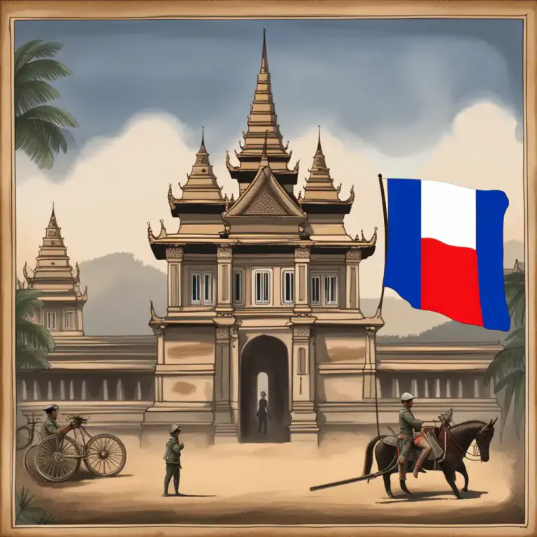 Visual representation of "protectorate" - In history, a state that is protected diplomatically or militarily by a stronger state but is officially independent