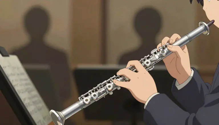 Visual representation of "piccolo" - A small flute that sounds one octave higher than the ordinary flute.