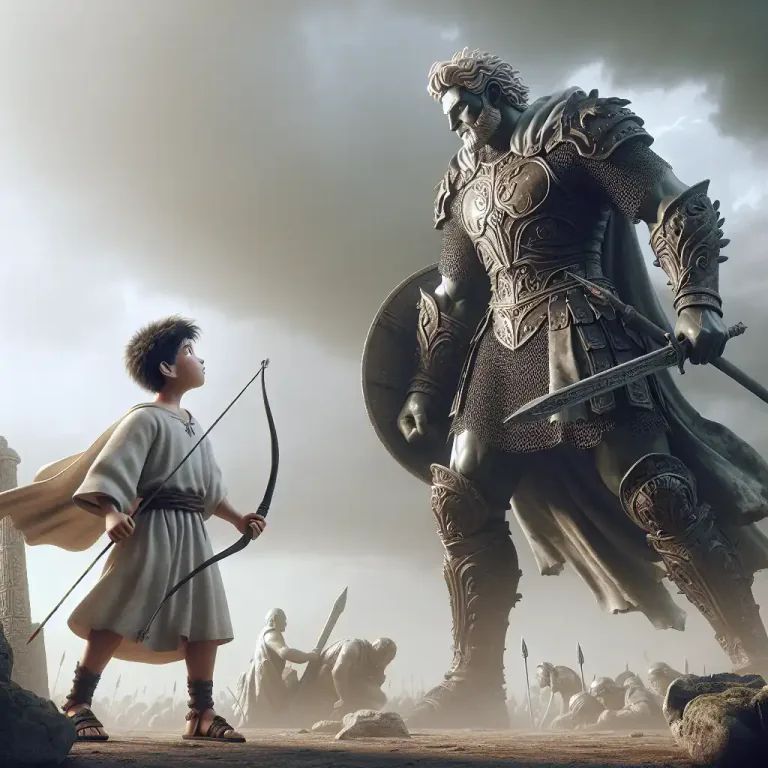 Visual representation of "philistine" - A member of an ancient people who were enemies of the Israelites in the Bible.
