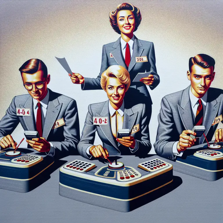 Visual representation of "buzzer" - A hand-held device in quiz games that a player uses to answer a question