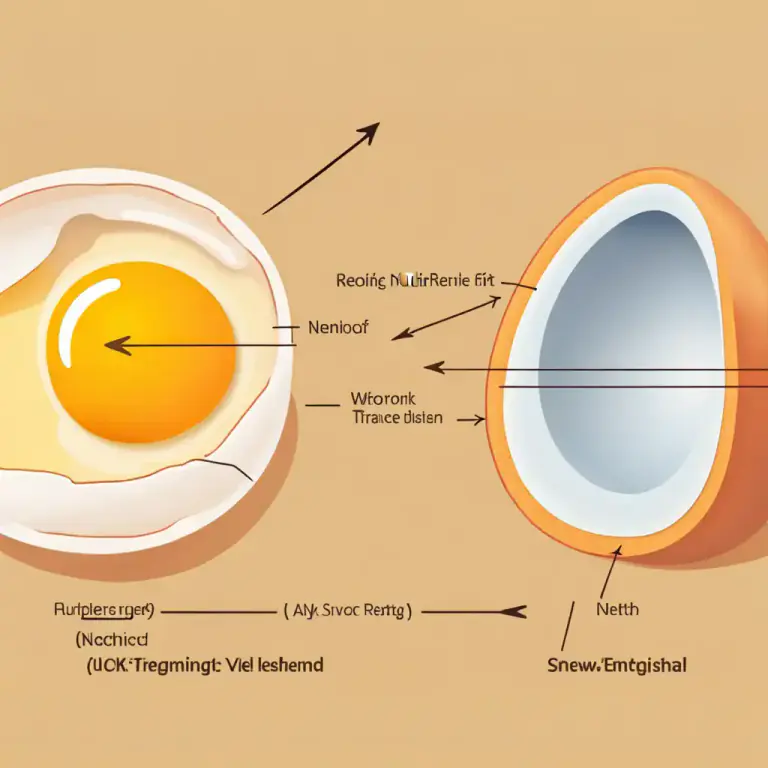 Visual representation of "yolk" - the substance in an egg that feeds the developing animal or plant