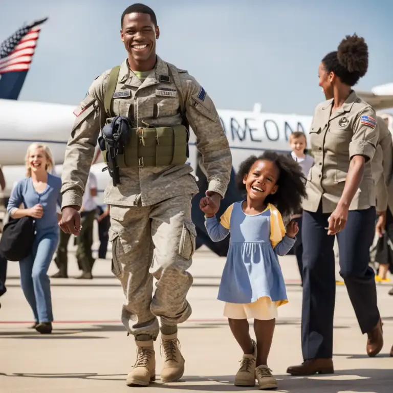 Visual representation of "homecoming" - The act of returning home after a long period away.