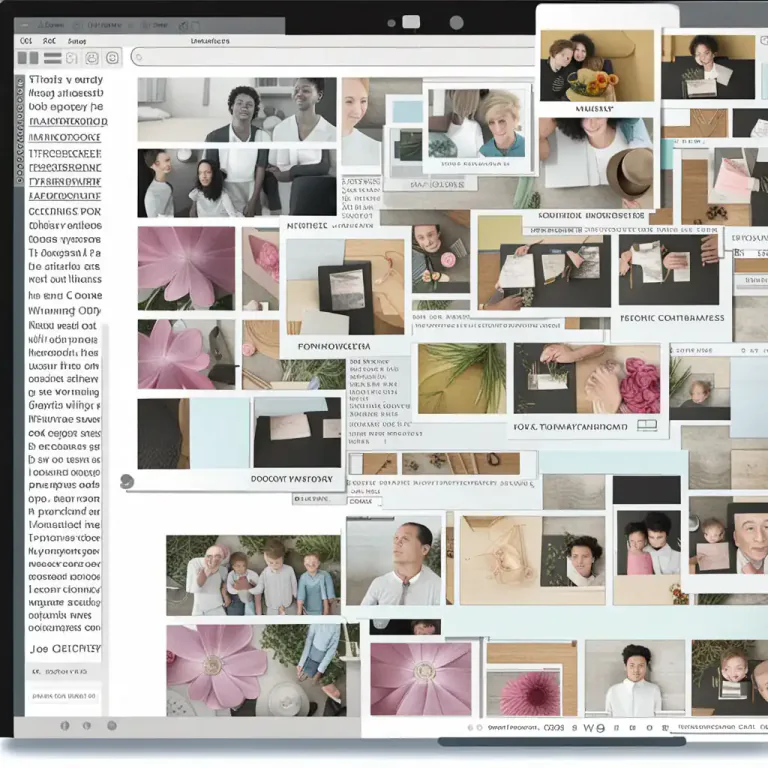 Visual representation of "scrapbook" - In computing, a special area in memory or on a disk where the computer user can store text or graphics for use later