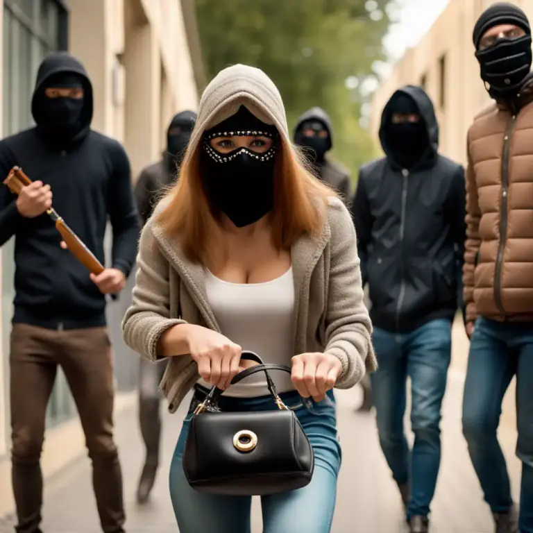 Visual representation of "frighten into" - To cause someone to do something by making them scared