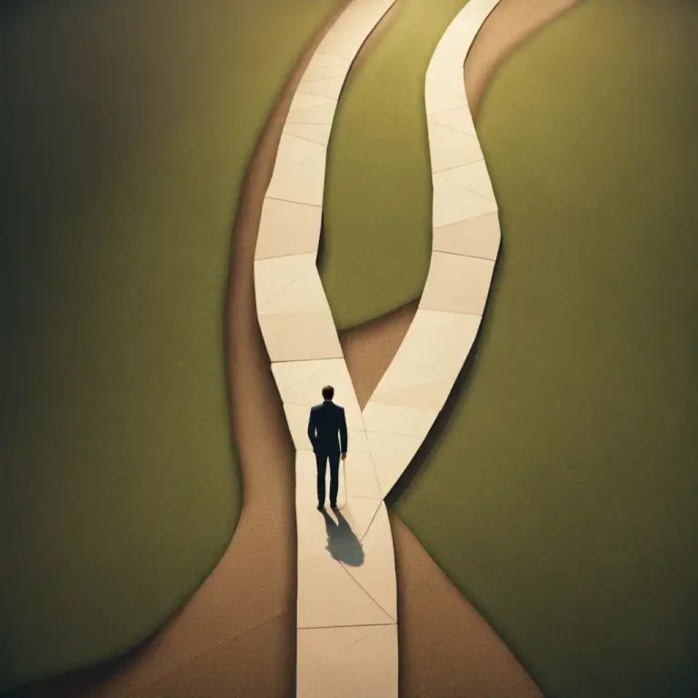 Visual representation of "come to" - To arrive at or achieve a condition or state of being.