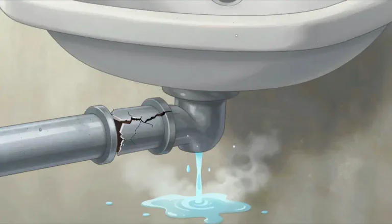 Visual representation of "leaky" - Allowing liquid or gas to pass through when it shouldn't