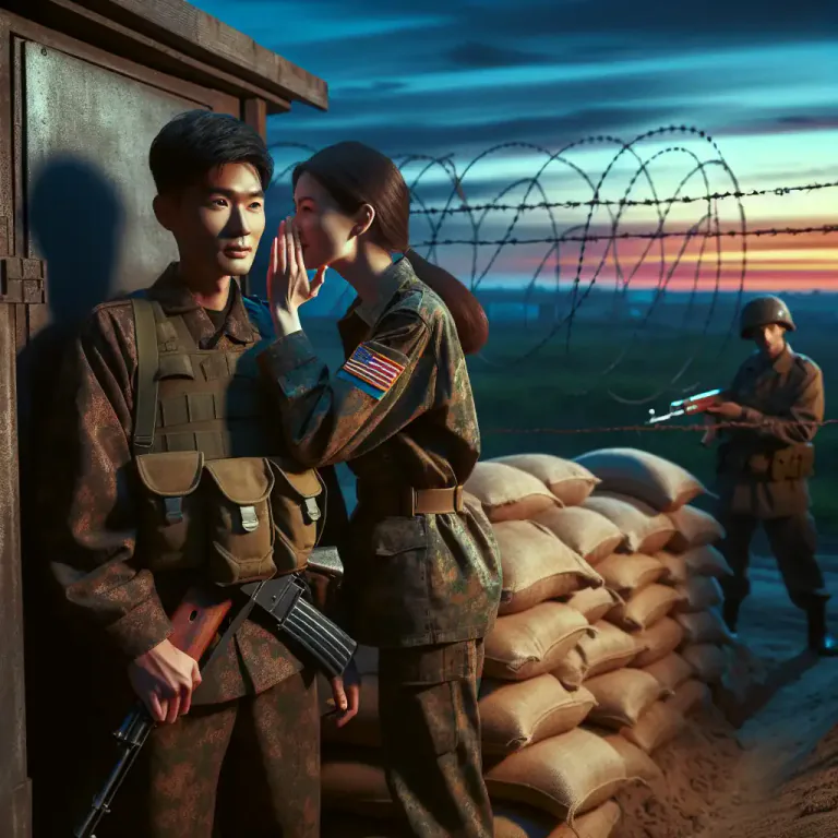Visual representation of "password" - In military, a word or phrase that a soldier had to know to be allowed to pass guard.