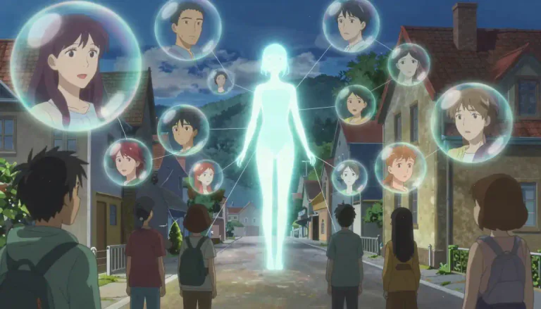 Visual representation of "omniscient" - Knowing everything