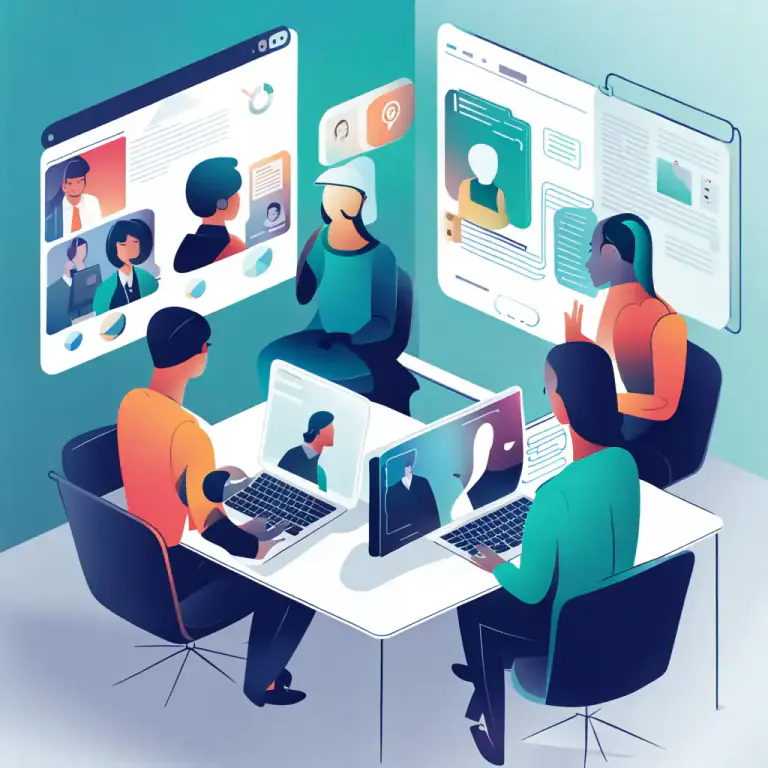 Visual representation of "workplace" - A setting where psychological and institutional processes are combined to produce commercial services.