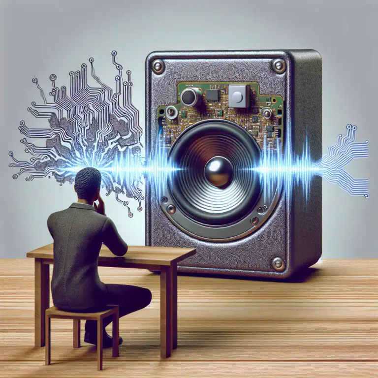 Visual representation of "vibrator" - A device in electronics that produces a vibrating motion, used in sound-producing devies like speaker, phones, etc.