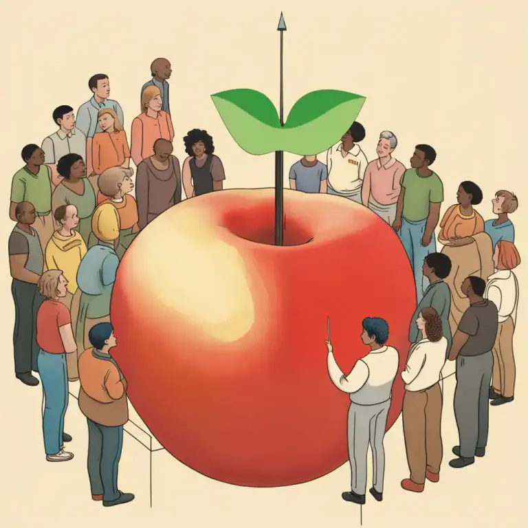Visual representation of "be common/public knowledge" - Information or a fact that is already known by or accessible to the general public.