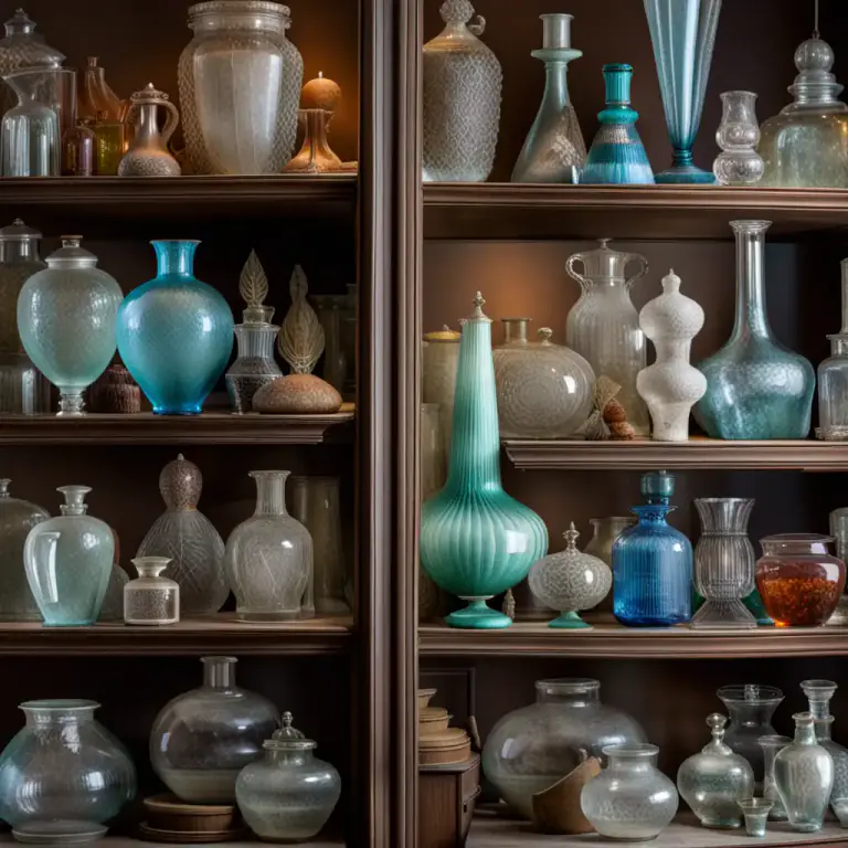 Visual representation of "glass" - Objects made of glass