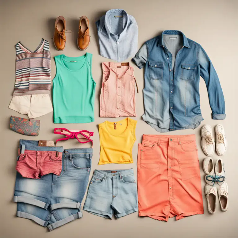 Visual representation of "wardrobe" - The clothes that a person owns