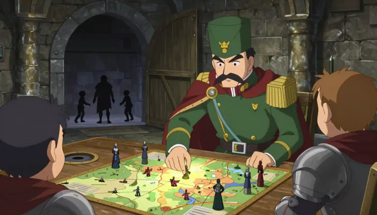 Visual representation of "stratagem" - A plan or trick designed to surprise or outsmart an enemy or opponent