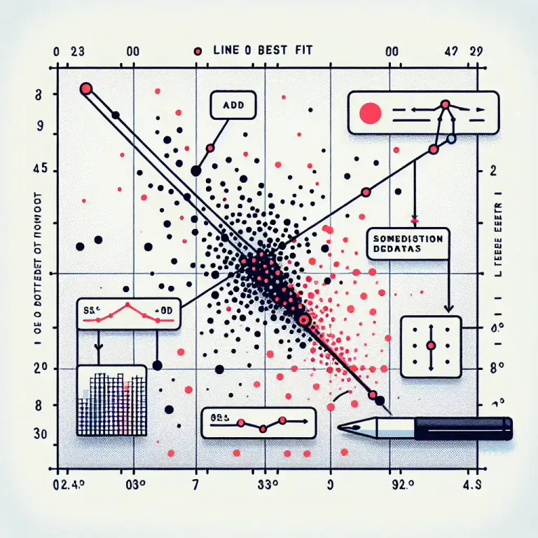 Visual representation of "deviance" - In statistics, the difference between a predicted value and an actual value.