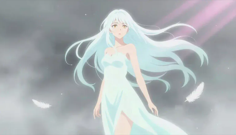 Visual representation of "ethereal" - Extremely light and delicate, as if not from this world