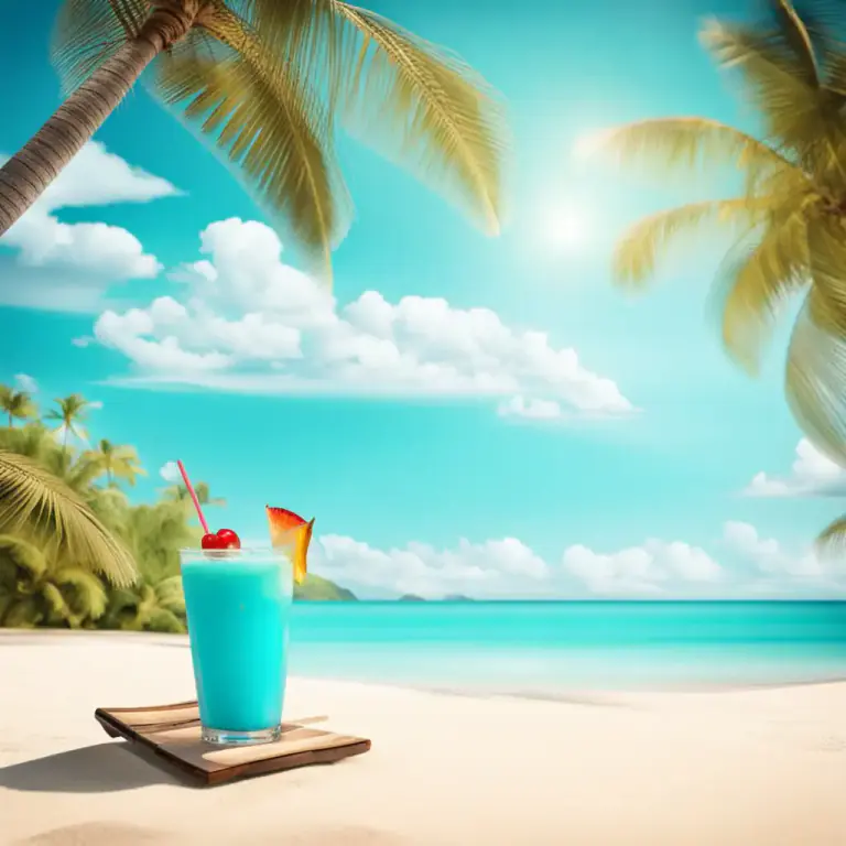 Visual representation of "heaven" - A place or situation of great happiness.