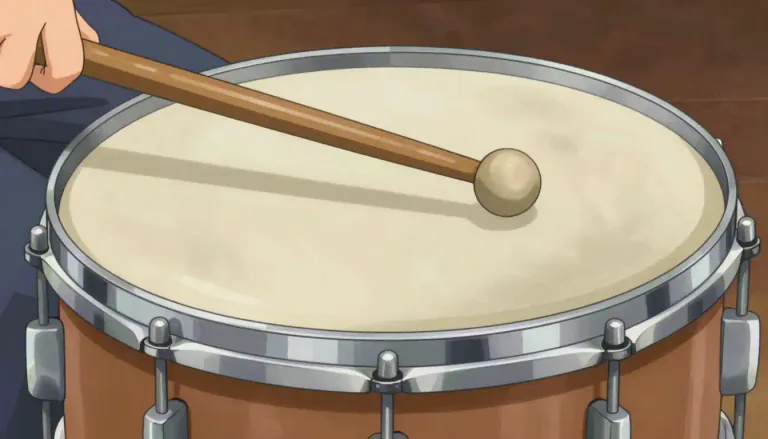 Visual representation of "drumstick" - A stick used for playing drums.