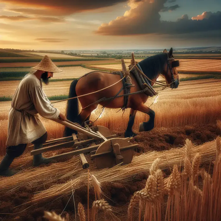 Visual representation of "churl" - A farmer