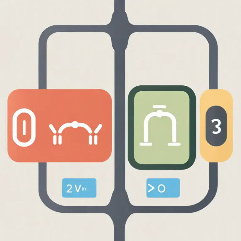 Visual representation of "swings and roundabouts" - A situation where different actions or options result in no eventual gain or loss.