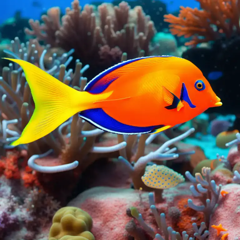 Visual representation of "tang" - A type of brightly colored tropical fish