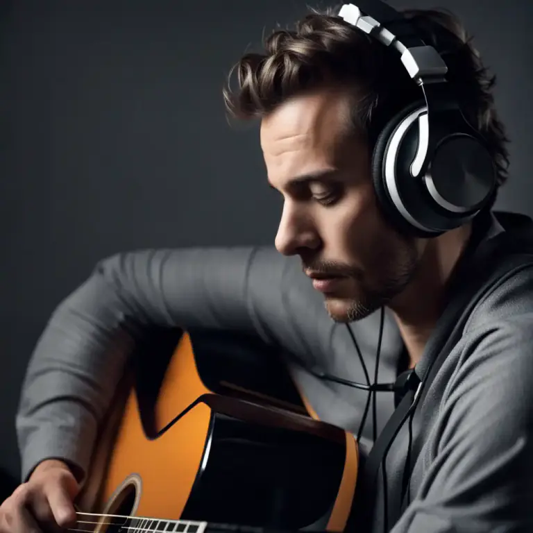 Visual representation of "play it by ear" - Regarding music, play a piece on an instrument without sheet music, but by listening to it first